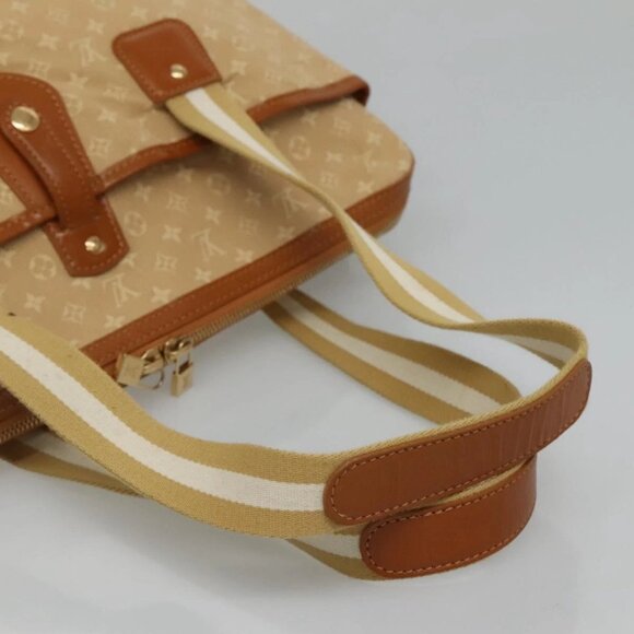 LOUIS VUITTON Monogram Mini Kabamari Kate Tote Bag Beige M92492 LV Auth 116839 - Picture 8 of 16